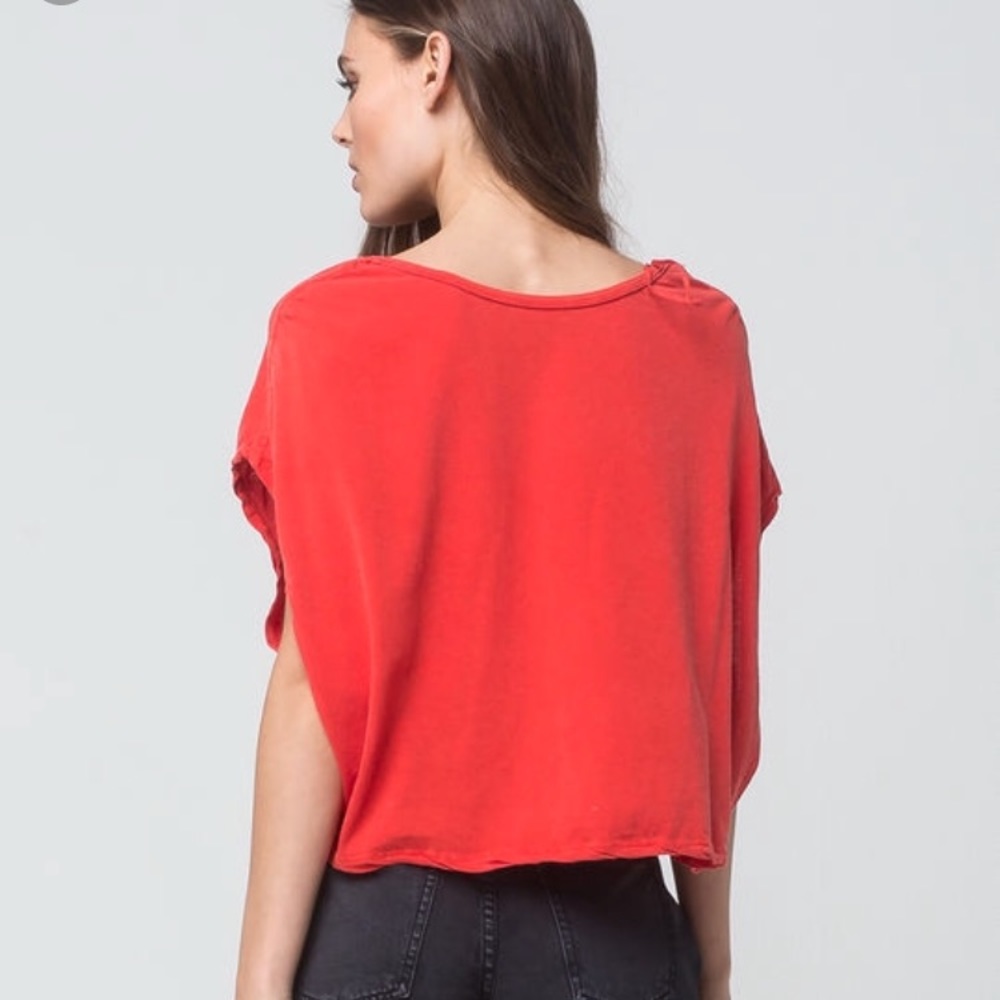 Free People Let It Go Muscle Tee Tulip - Picture 3 of 8